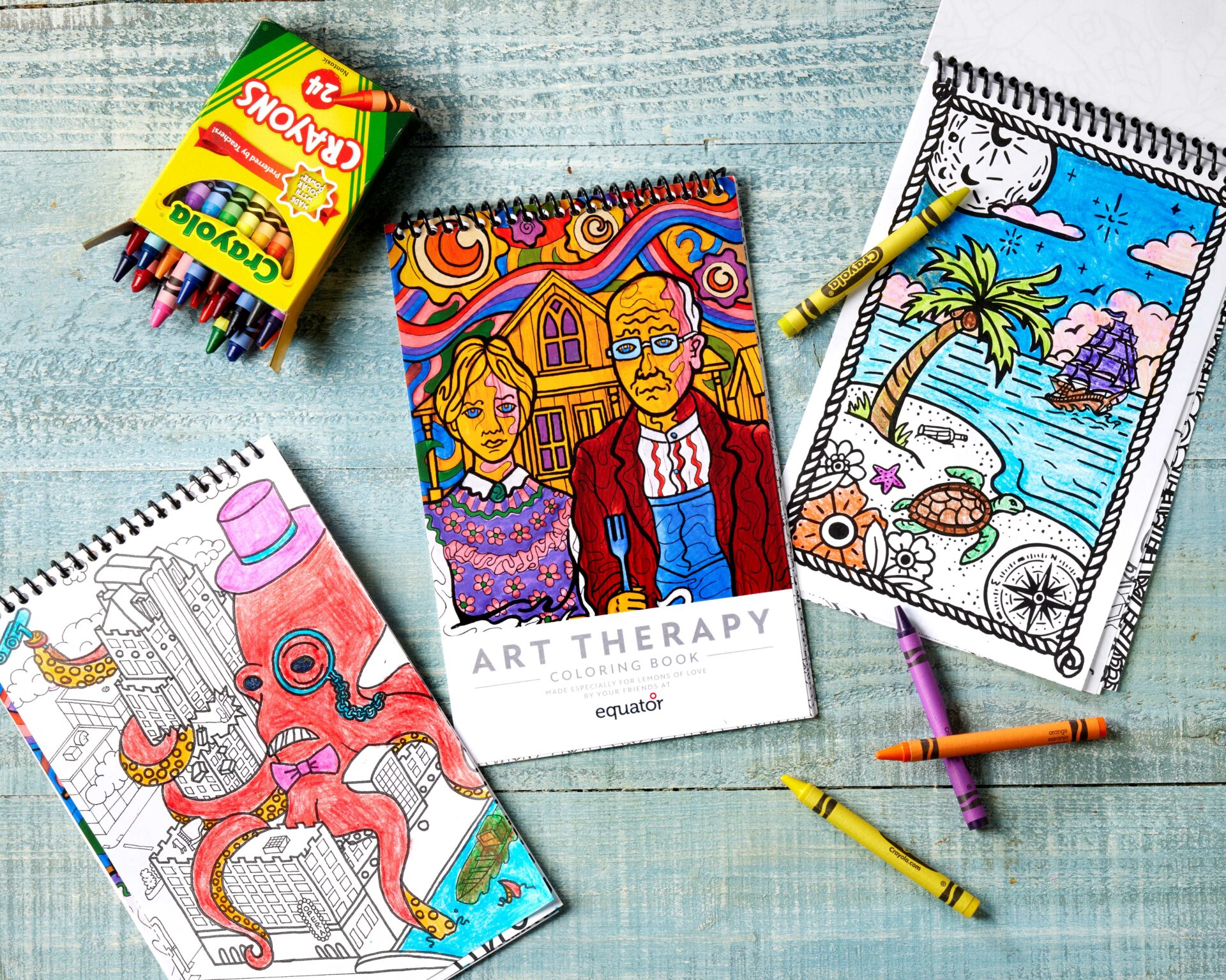 A colourful collaboration: how Equator created an art therapy colouring book for Lemons of Love